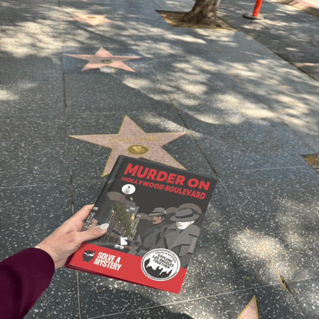 LA: Self-Guided Mystery Tour on Hollywood Boulevard (ENG) - Activity Overview