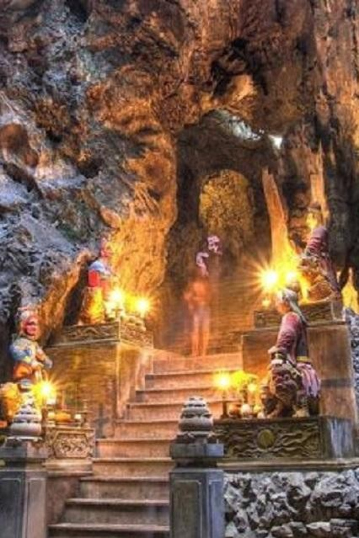 Lady Buddha, Marble Mountains, Da Nang by Night & Cruise - Key Points