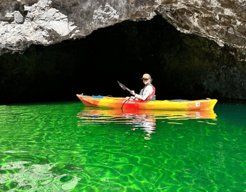 Las Vegas: Emerald Cave Kayak Tour Self- Drive - Key Points