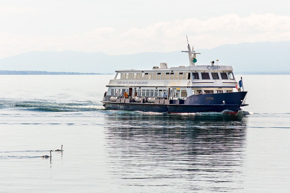 Lausanne: Self-Guided Boat Excursion to Evian - Key Points