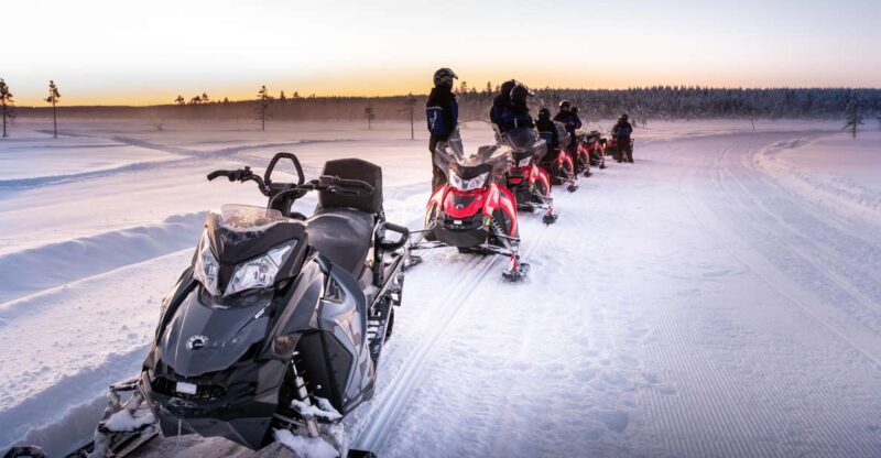 Levi: 1 Hour Easy Snowmobile - Key Points