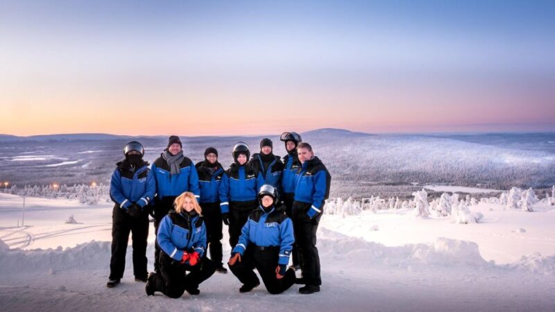 Levi: 4 Hour Snowmobile Safari to the Fells in Levi - Key Points