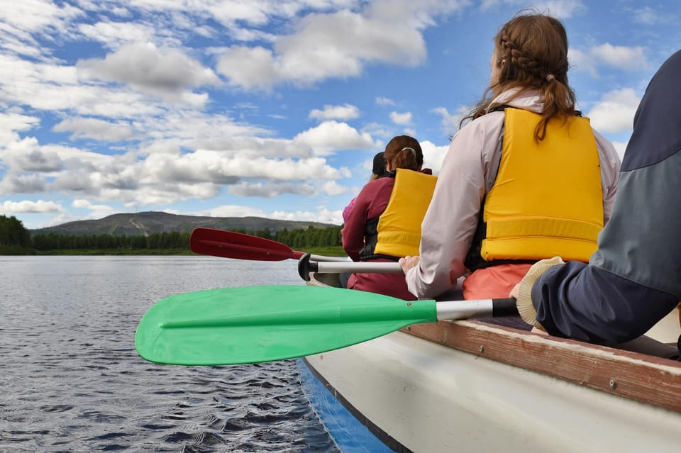 Levi: Canoeing Day Trip With Reindeer Farm Visit - Key Points