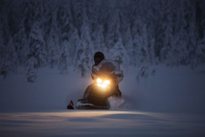 Levi: Evening Snowmobile Adventure - Key Points
