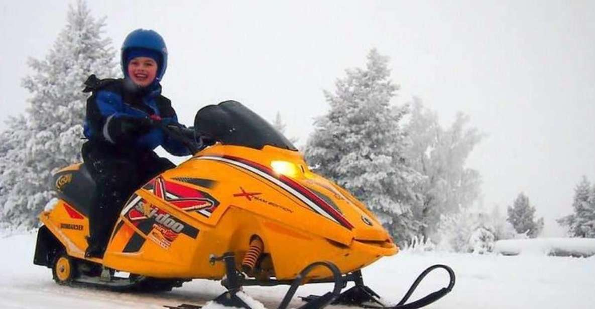 Levi: Lapland Family Snowmobile Safari - Key Points