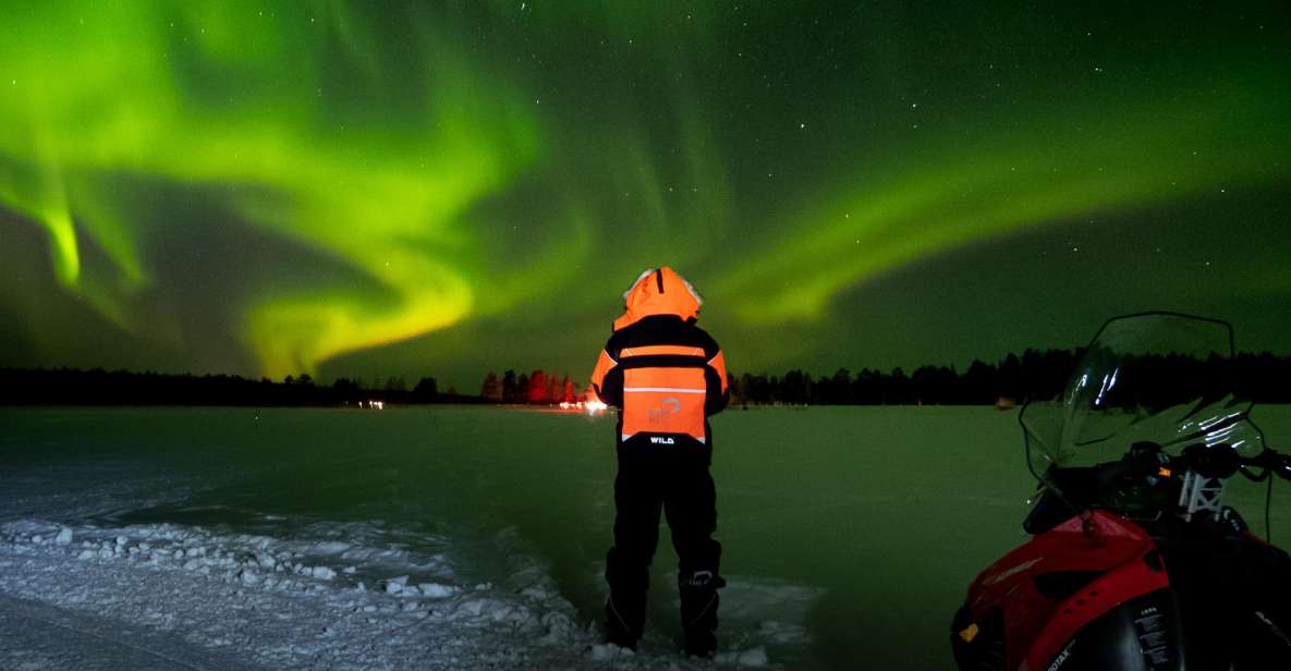 Levi: Northern Lights Snowmobile Tour With Snacks and Drinks - Key Points