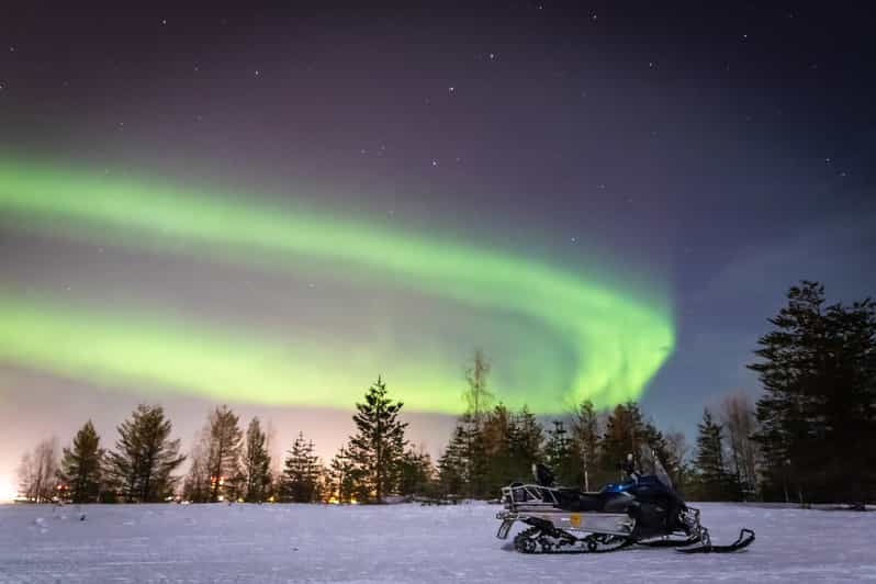 Levi: Snowmobile Northern Lights Hunting Trip With Campfire - Key Points