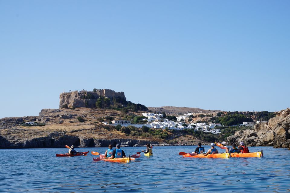 Lindos: Sea Kayaking & Acropolis of Lindos Tour With Lunch - Key Points