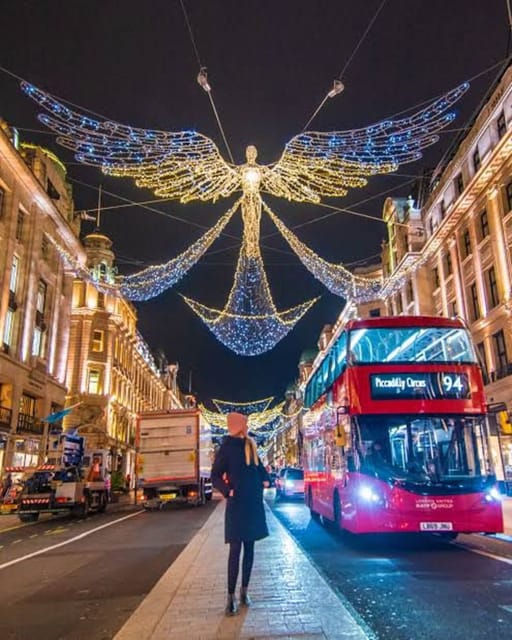 London: Magical Christmas Lights Guided Tour by Private Taxi - Good To Know