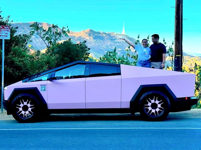 Los Angeles: 30-Minute Hollywood Sign Tesla Cyber Truck Tour - Key Points