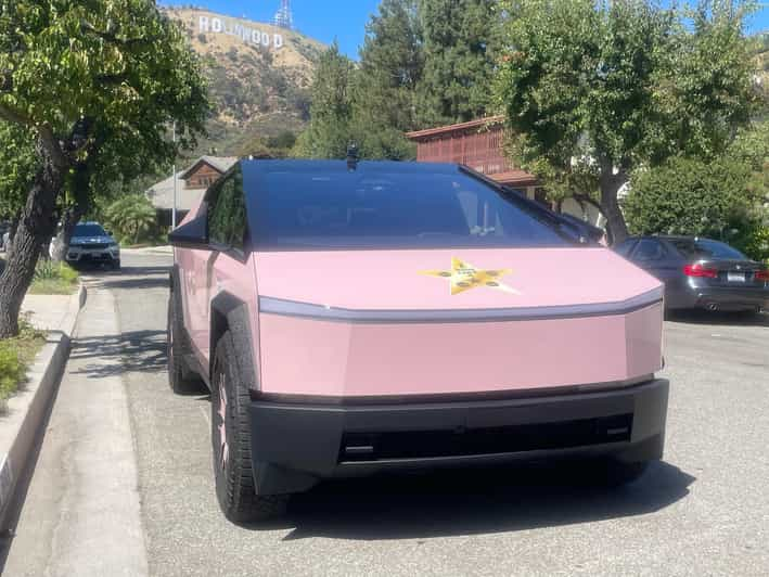 Los Angeles: Hollywood Sign Tesla Cyber Truck Tour - Key Points