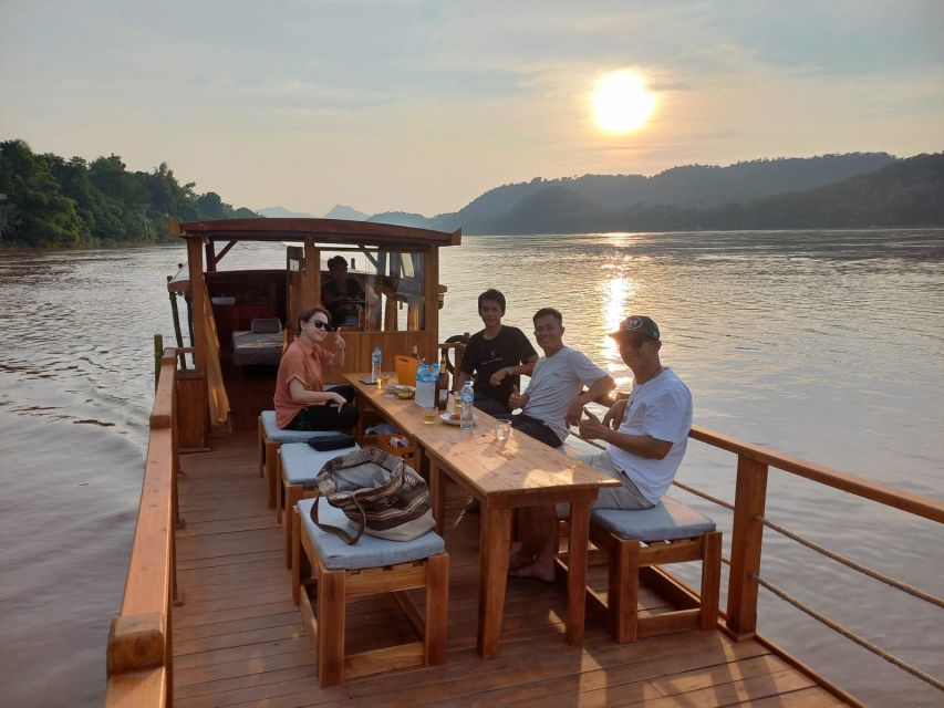 Luang Prabang: Mekong Sunset Cruise and Hot Pot Dinner - Key Points