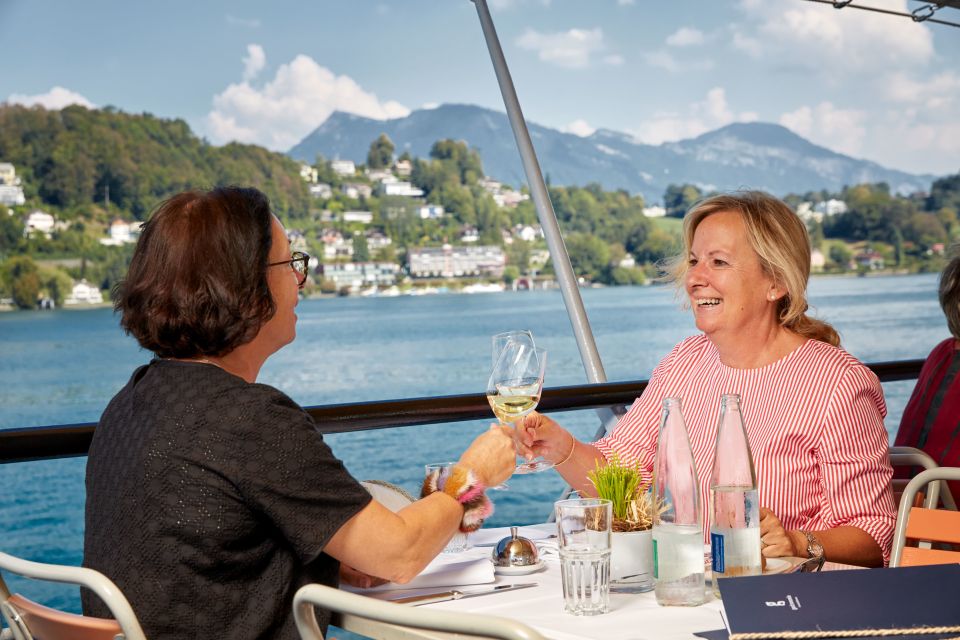 Lucerne: Lake Lucerne 1st Class Cruise With Gourmet Lunch - Good To Know