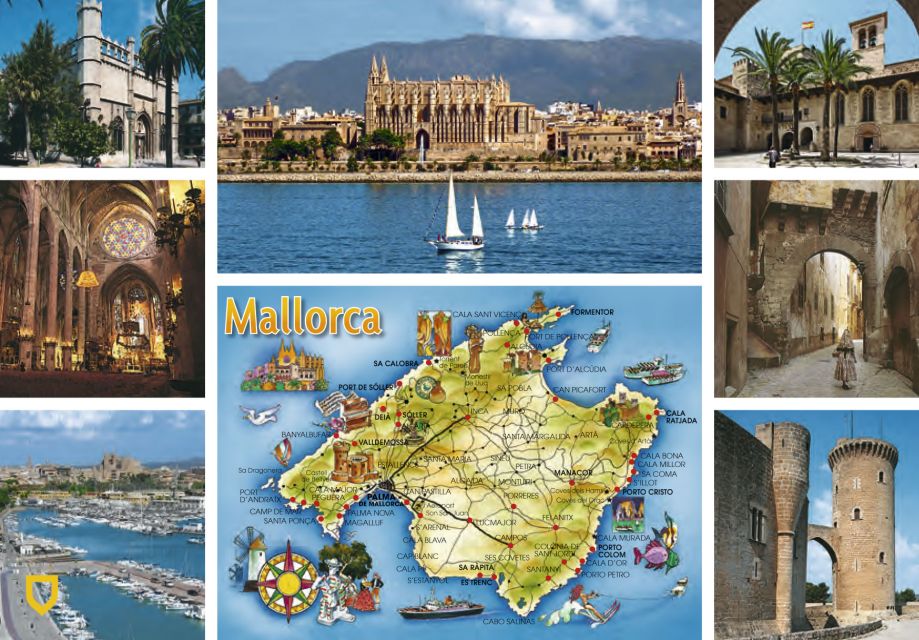 Mallorca Highlights Tour: Palma City, Tapas, Bazaar, Beach - Key Points