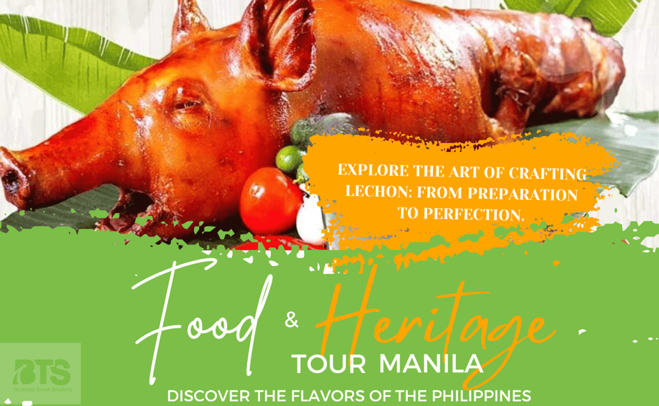 MANILA FOOD AND HERITAGE TOUR - Key Points