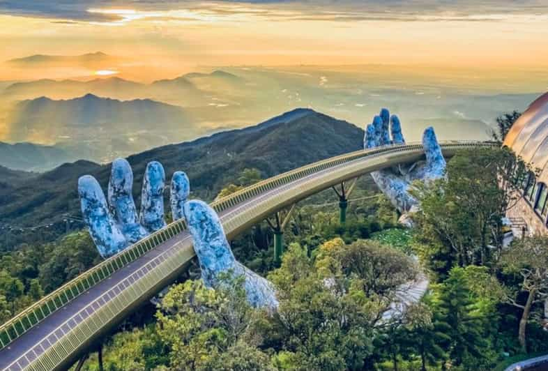 Marble Mountain and Golden Bridge - Ba Na Hills Private Tour - Key Points