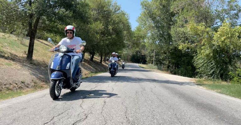 Marche: Guided Vespa Tour – The Charming Castles of Arcevia