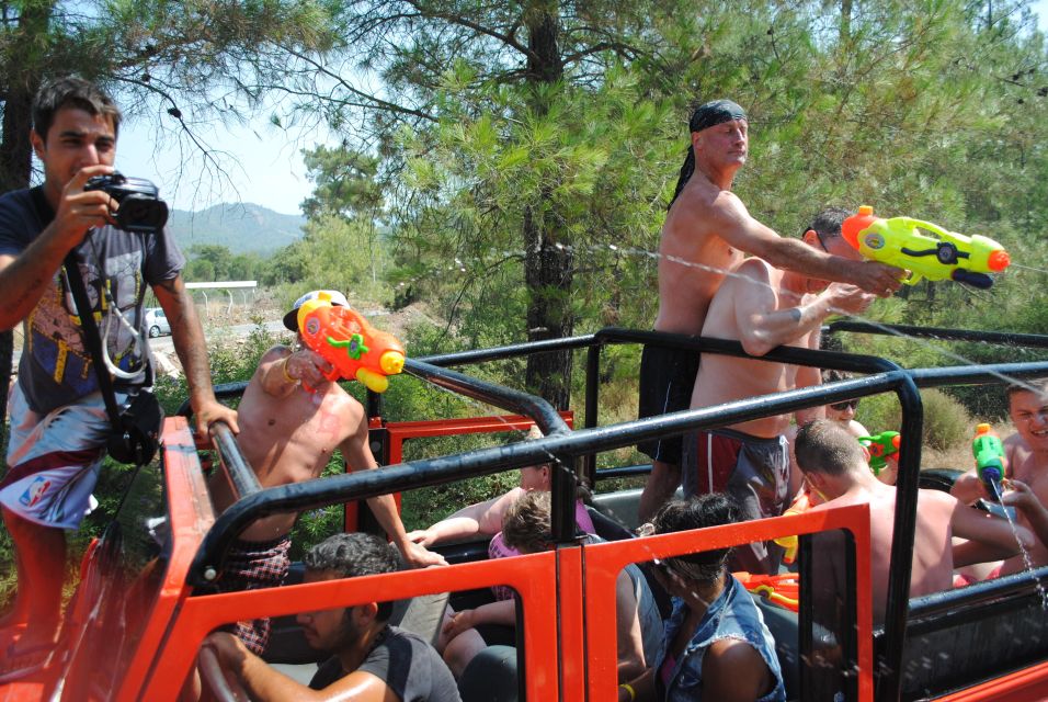 Marmaris Jeep Safari Water Fight, Colour and Foam Party - Key Points