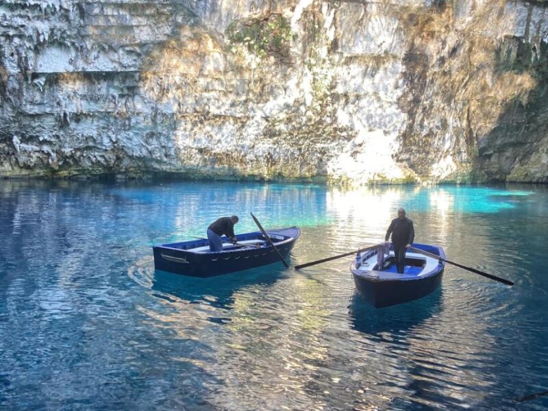 Melissani Lake - Myrtos Beach Swimming - Myrtos Beachs Allure