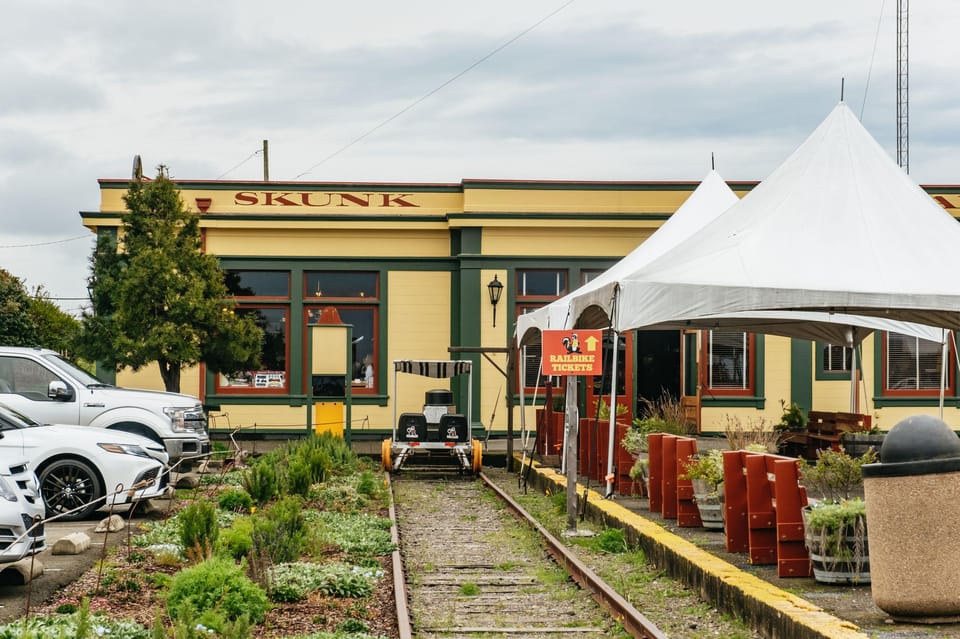 Mendocino County: Moonlight Railbike Tour - Key Points