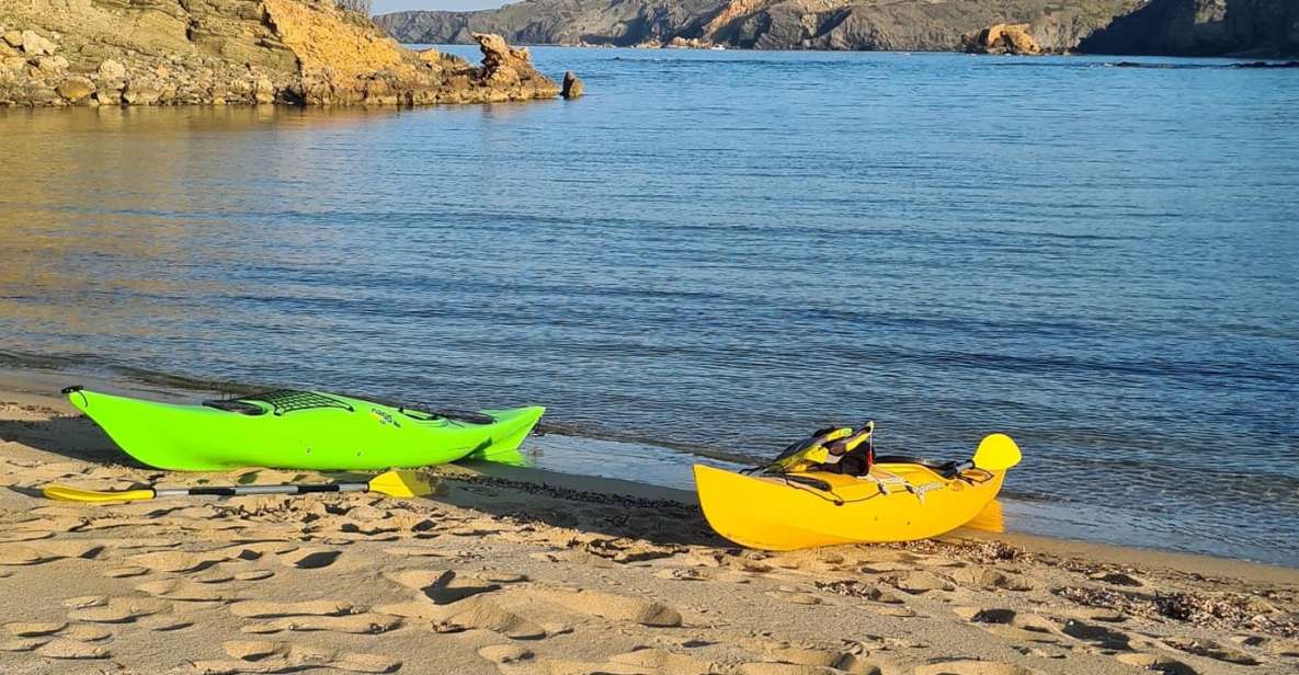 Menorca: Kayak Excursion Through Montgofre Natural Park - Key Points