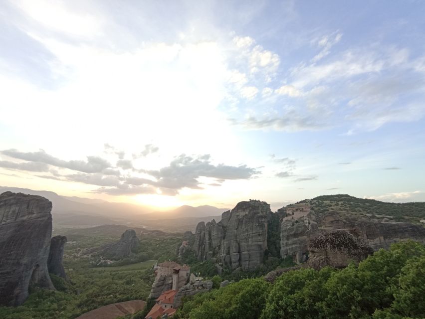 Meteora Sunset With Photos Stops & to the Cave of St. George - Key Points