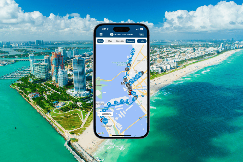 Miami Beach: Self-Guided App-Based Driving Tour - Experience Highlights