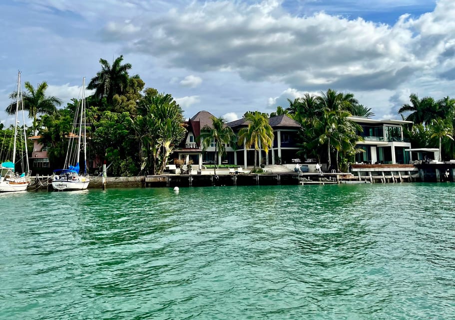 Miami: Luxury Mansions & Celebrity Homes Boat Tour - Key Points