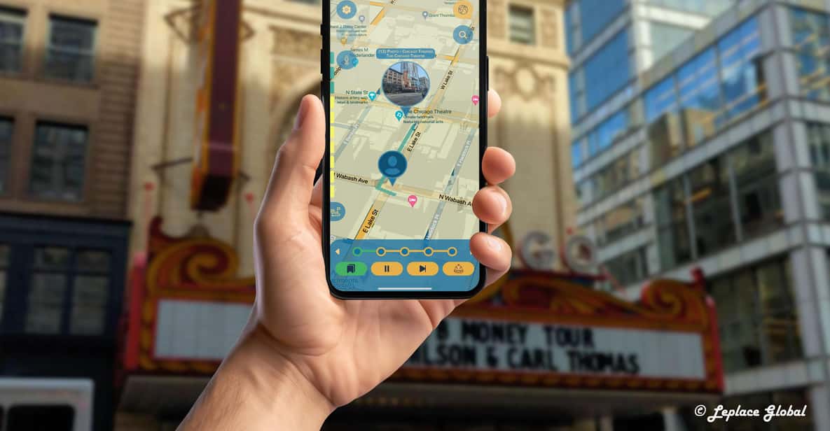 Michigan Avenue Rendezvous Walking Tour With Smartphone App - Key Points