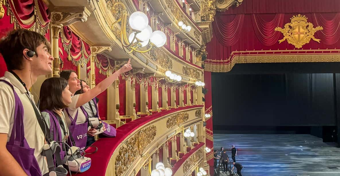 Milan: Guided Walking Tour With VR & La Scala Theater Visit - Key Points