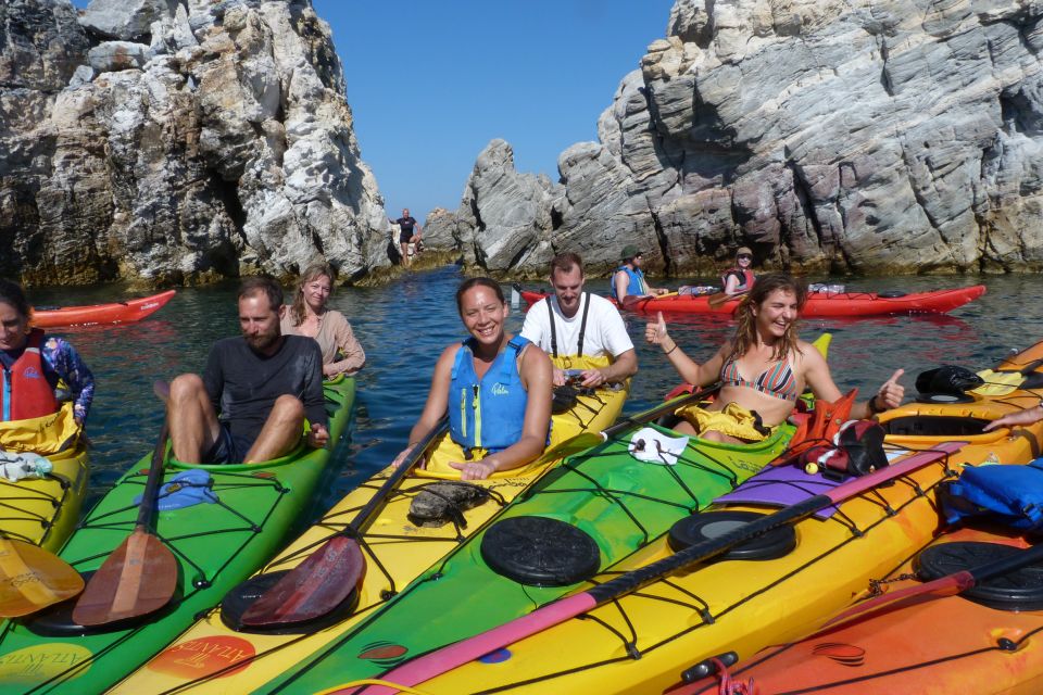 Milos: Guided Kayaking Trip With Snorkelling & Lunch - Key Points