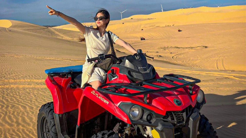 Mui Ne : White Sand Dunes Quad Bike (ATV) Rental Service - Key Points