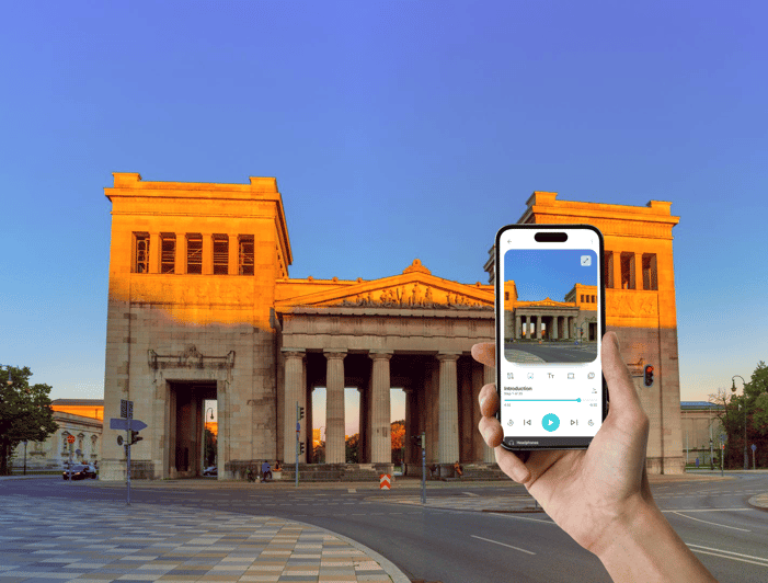 Munich: In-App Audio Walk Through the Königsplatz Area (ENG) - Experience Highlights