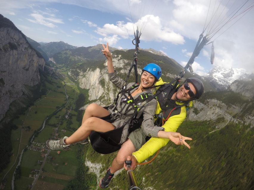 Murren: Paragliding Over Lauterbrunnen Cliffs and Waterfalls - Good To Know