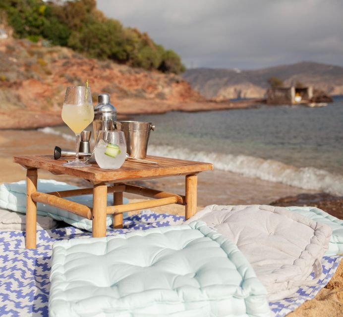 Mykonos: Sunset Cocktail Making Class on a Secluded Beach - Key Points