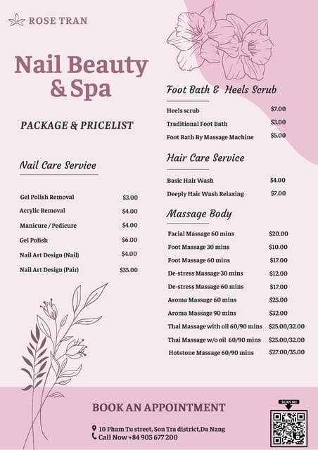 Nail Beauty & Spa - Key Points