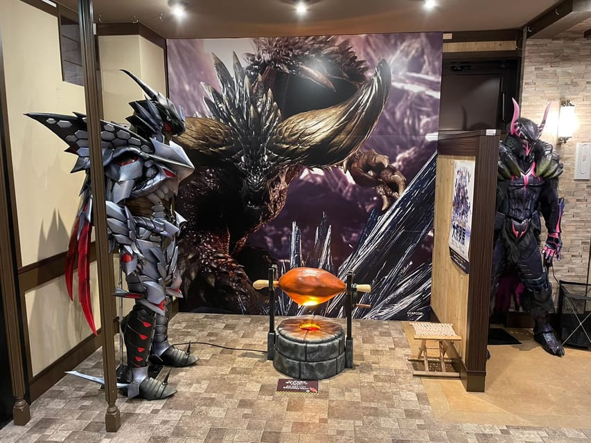 Namba, Osaka:Monster Hunter Collaboration Café Experience - Key Points