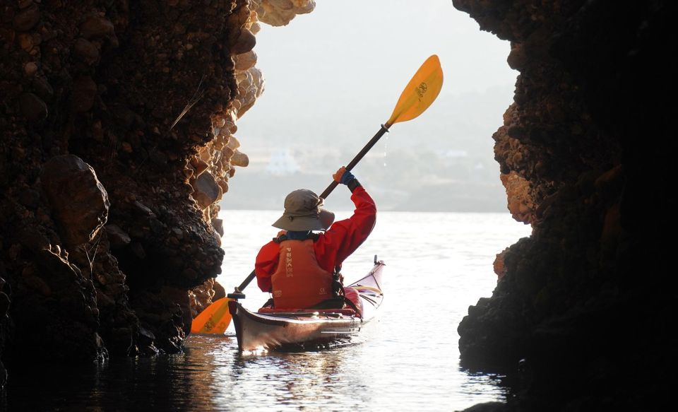 Naxos: Moutsouna Caves Sea Kayak Tour, Snorkeling & Picnic - Key Points