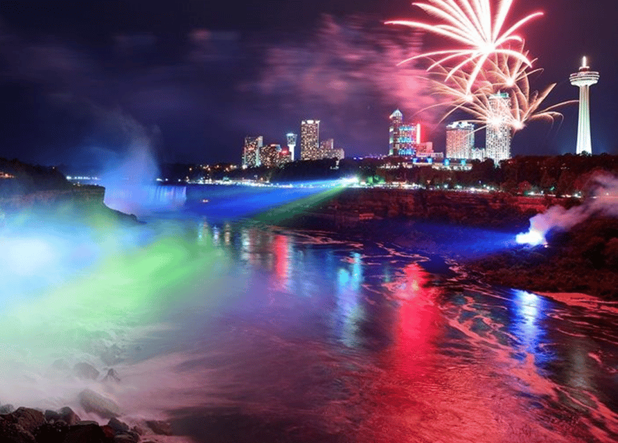 Niagara Falls: Evening Lights Tour With Maid and Cave - Key Points