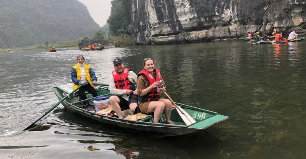 NINH BINH FULLDAY: SMALL GROUP TAM COC-HOA LU-CYCLING - Key Points