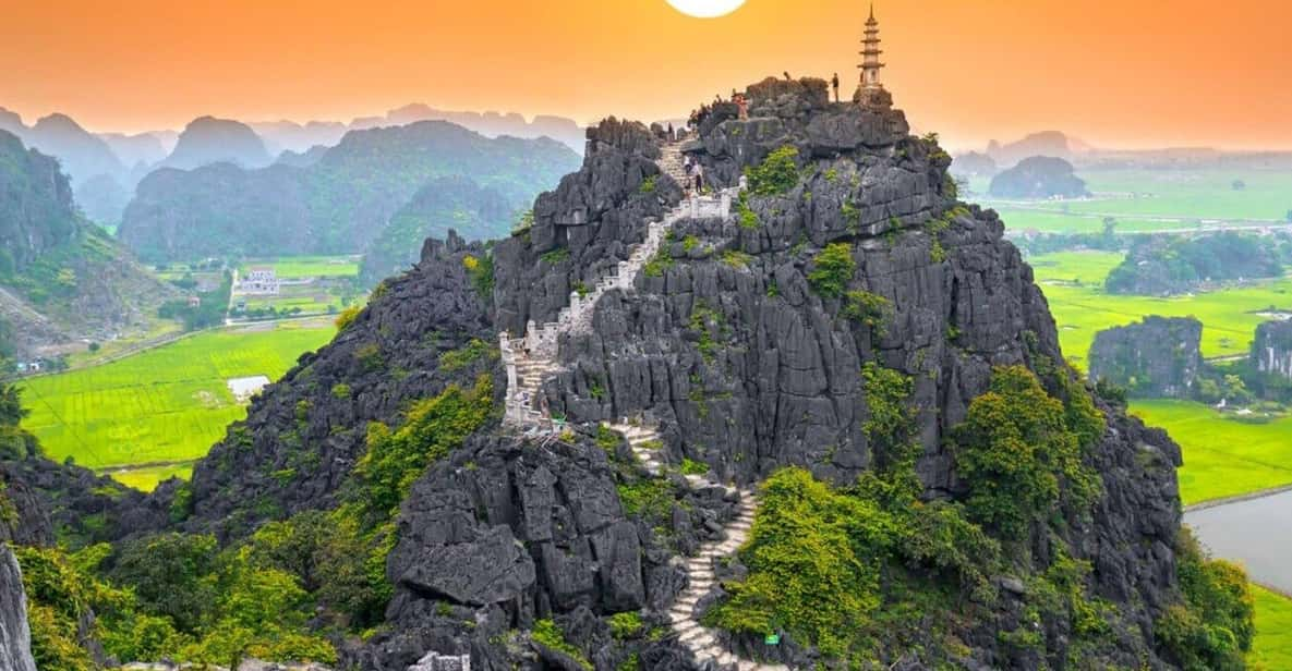 Ninh Binh Sunset Tour And Visit Hoa Lu Ancient Town - Key Points