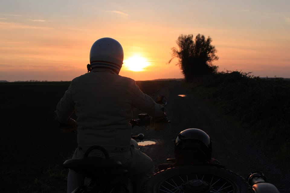 Normandy World War II Private 2 Hours Sidecar Tour Bayeux - Key Points