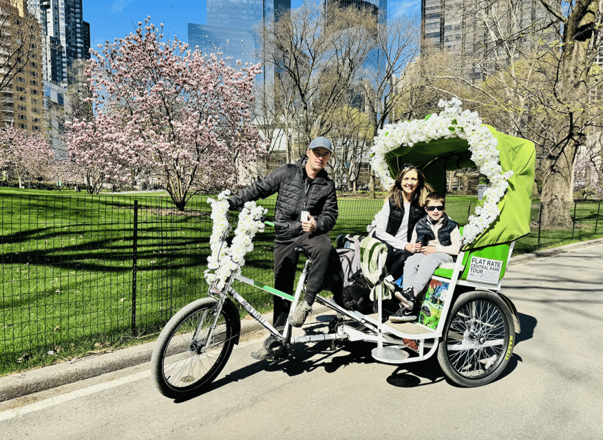 NYC: Central Park Rickshaw Tour / Private and Guided - Key Points