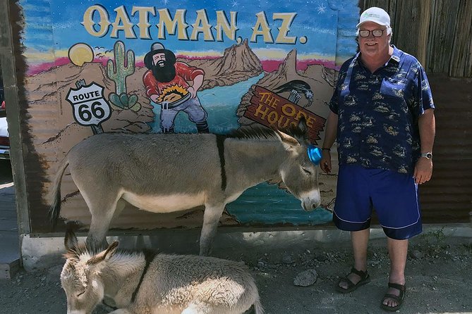 Oatman Mining Camp, Burros, Museums/Scenic RT66 Tour Small Grp - Key Points