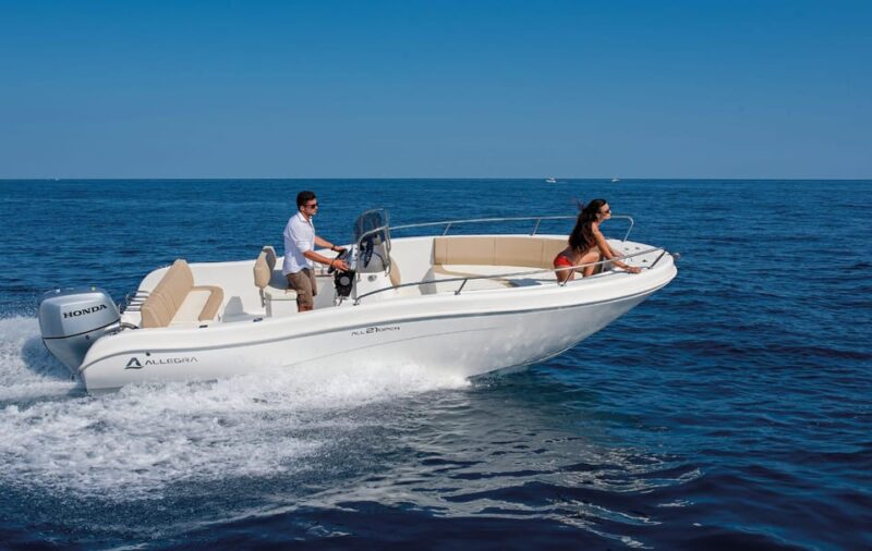 Open Motorboat Rental Allegra 21 Amalfi Coast - Key Points