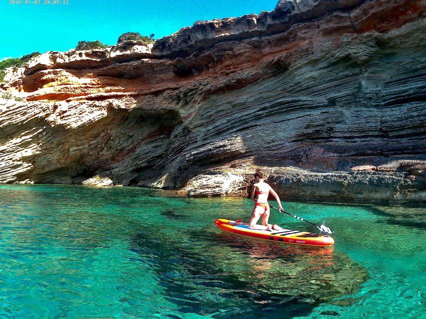 Paddle Surf Course, Cave Visit, Coves, Snorkeling - Key Points