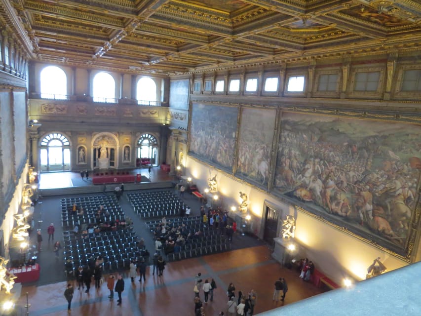 Palazzo Vecchio Secret Passages Tour & Lunch or Gelato - Key Points