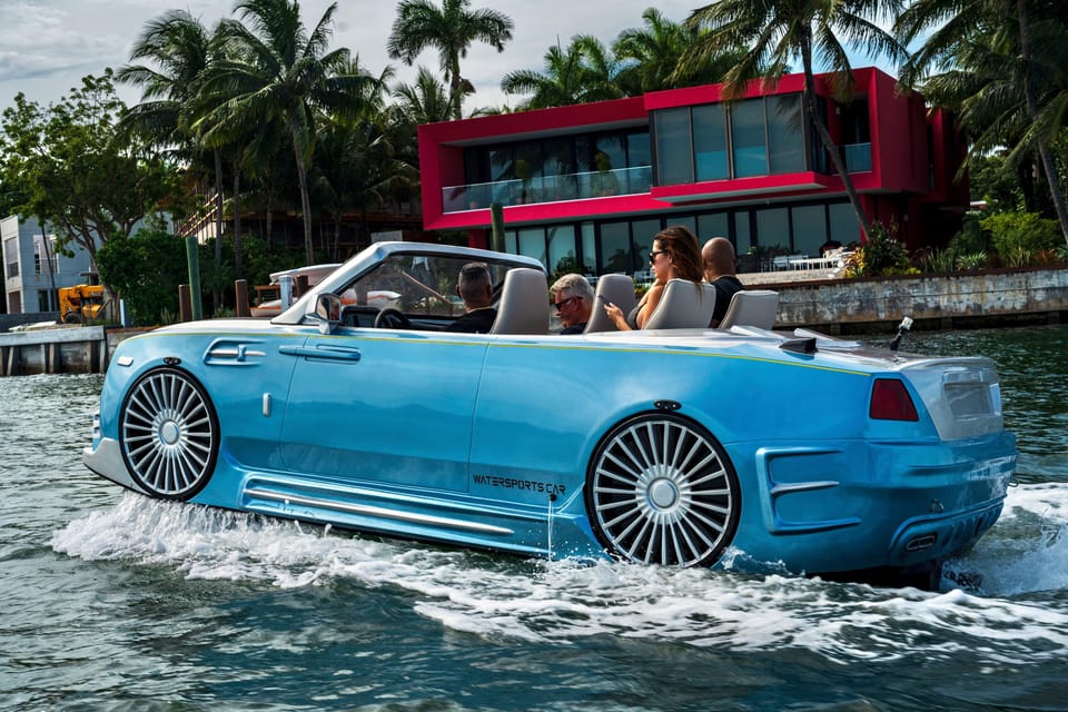 Palm Beach: Rolls Royce Jetcar Rental - Key Points