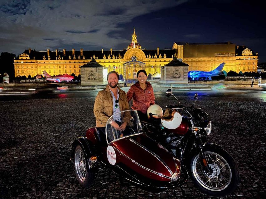 Paris by Night Sidecar Tour - Key Points