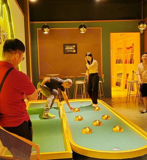 Penang : DE8000 Mini Golf Café Ticket - Key Points